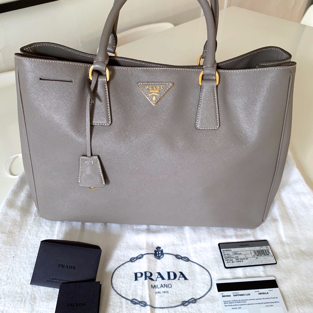 Prada Saffiano Tote Bag